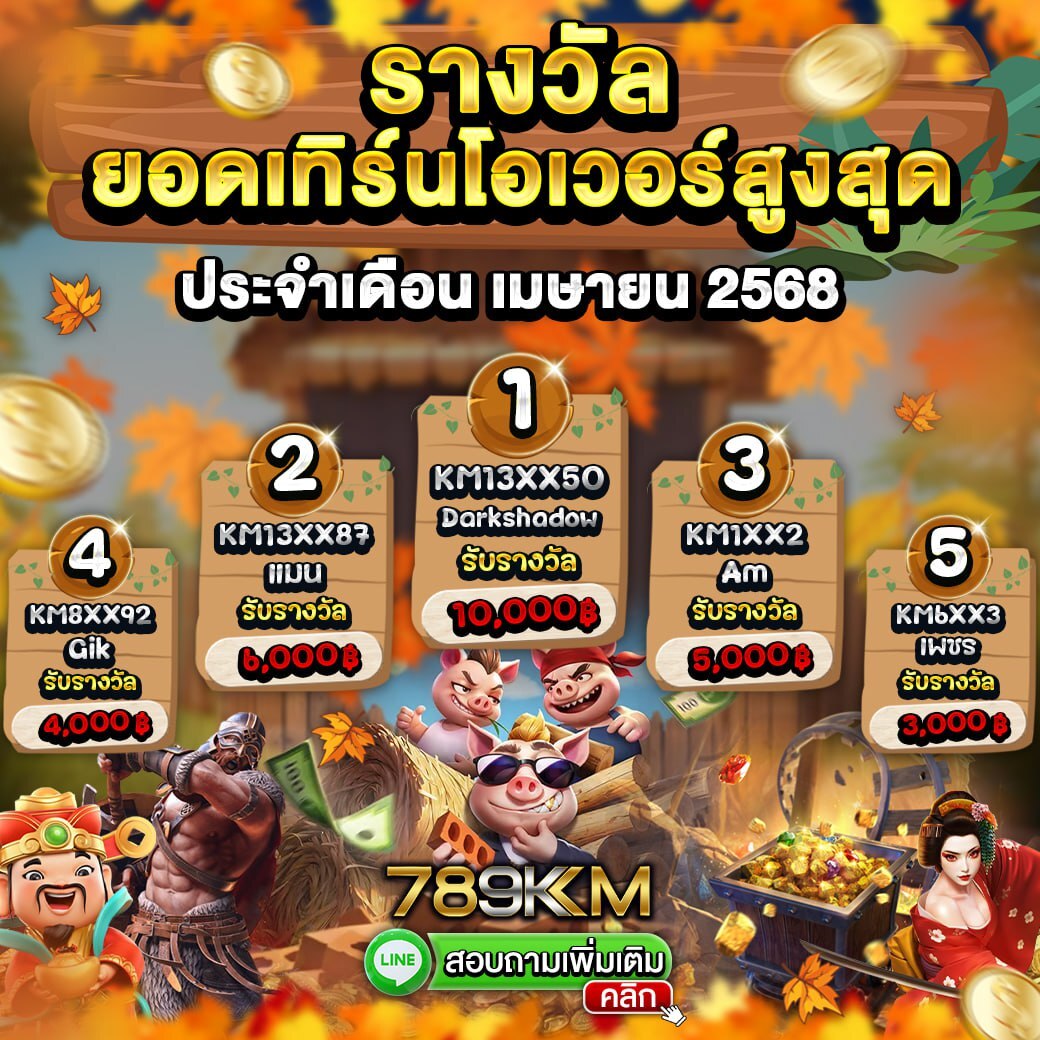 กิจกรรมยอดเทิร์นโอเวอร์ เมษายน